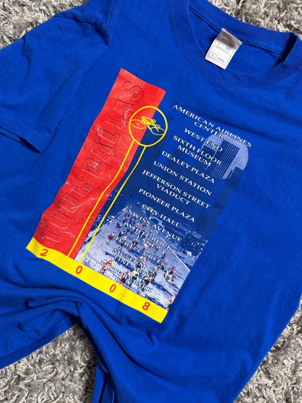 2008 Tour Dallas Shirt